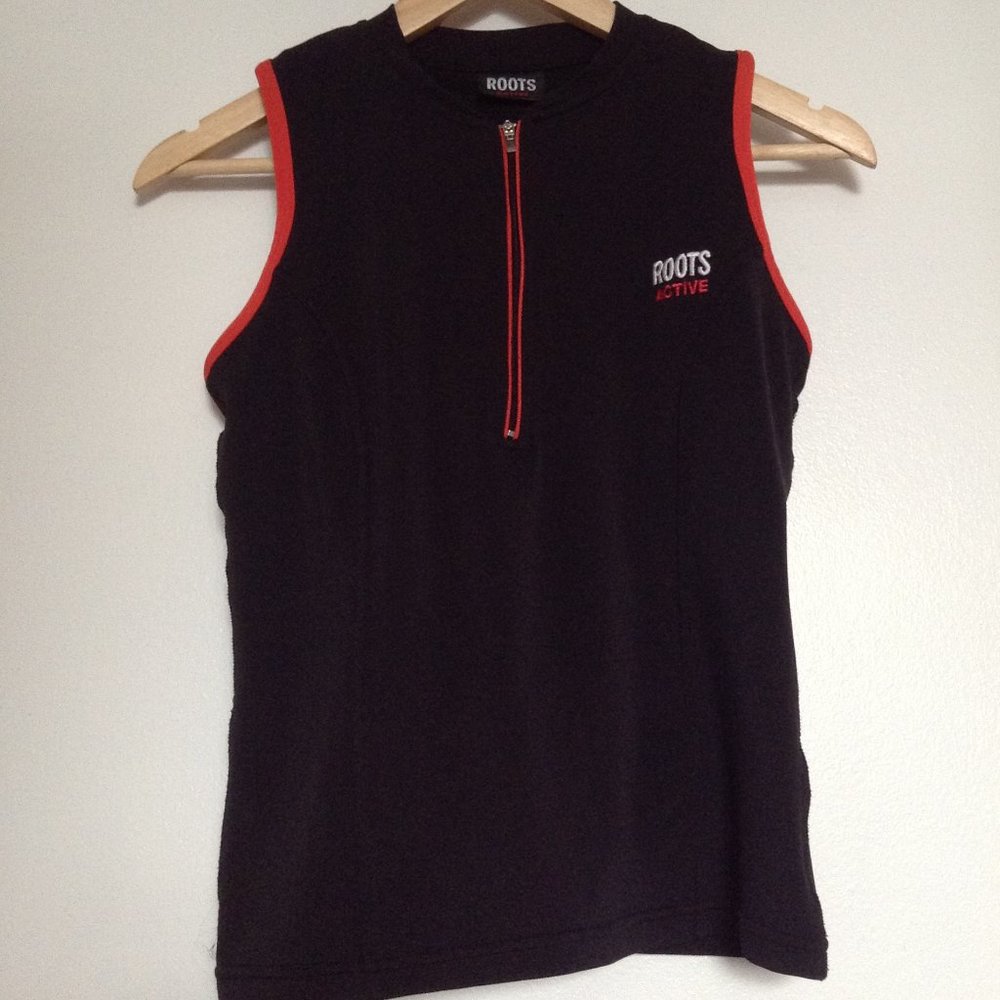 Roots Active Sleeveless Workout Top, Sz. M
